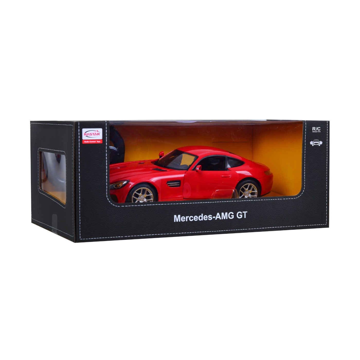 Autíčko R/C Mercedes AMG GT červená 1:14 RASTAR