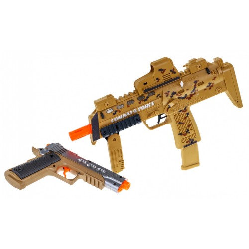 Mega Soldier sada pro děti 3+ Interaktivní funkce 24 el. + puška + pistole + přilba + vesta