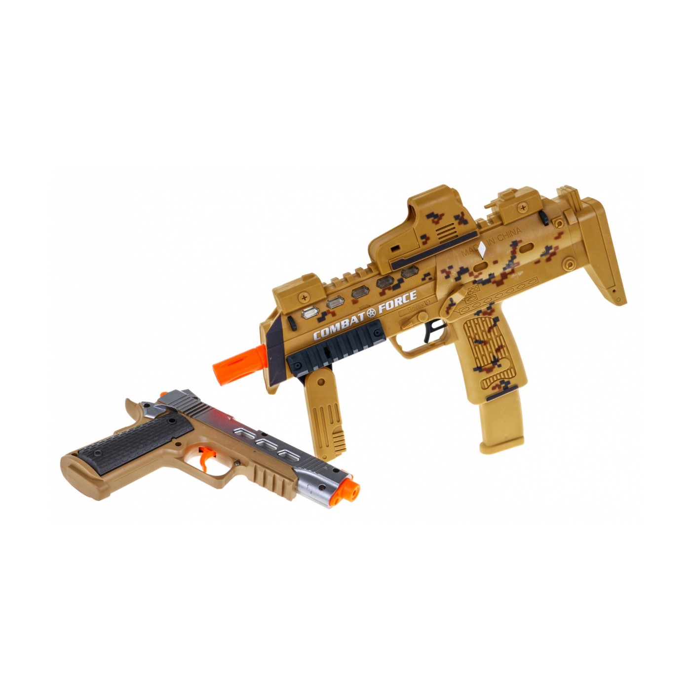 Mega Soldier sada pro děti 3+ Interaktivní funkce 24 el. + puška + pistole + přilba + vesta