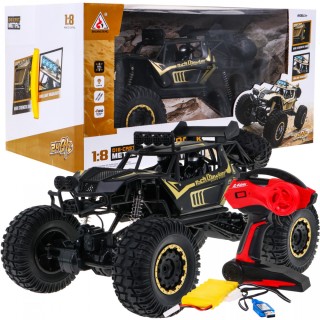 Rock Metal Crawler Kids 3+ dálkové ovládání Model 1:8 Naped 4x4