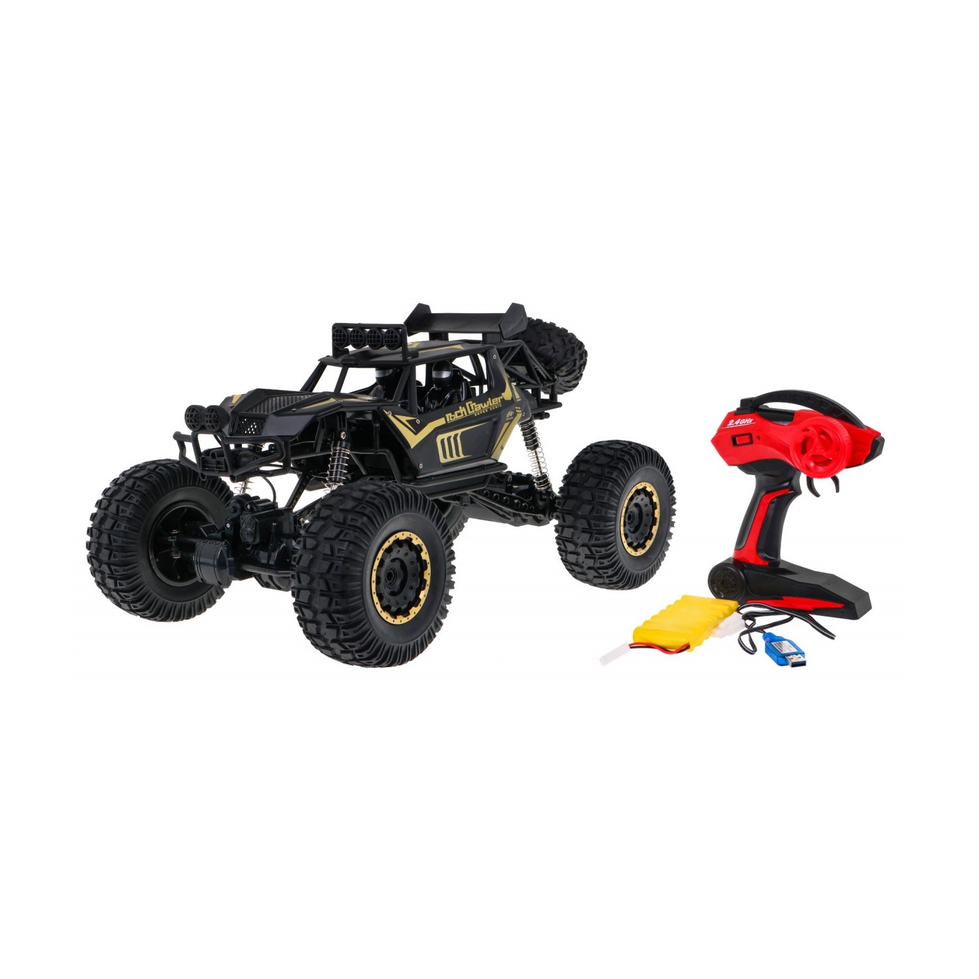 Rock Metal Crawler Kids 3+ dálkové ovládání Model 1:8 Naped 4x4