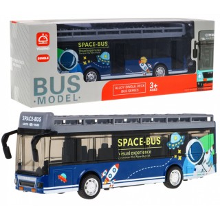 Kovový model autobusu