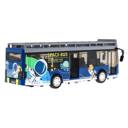Kovový model autobusu