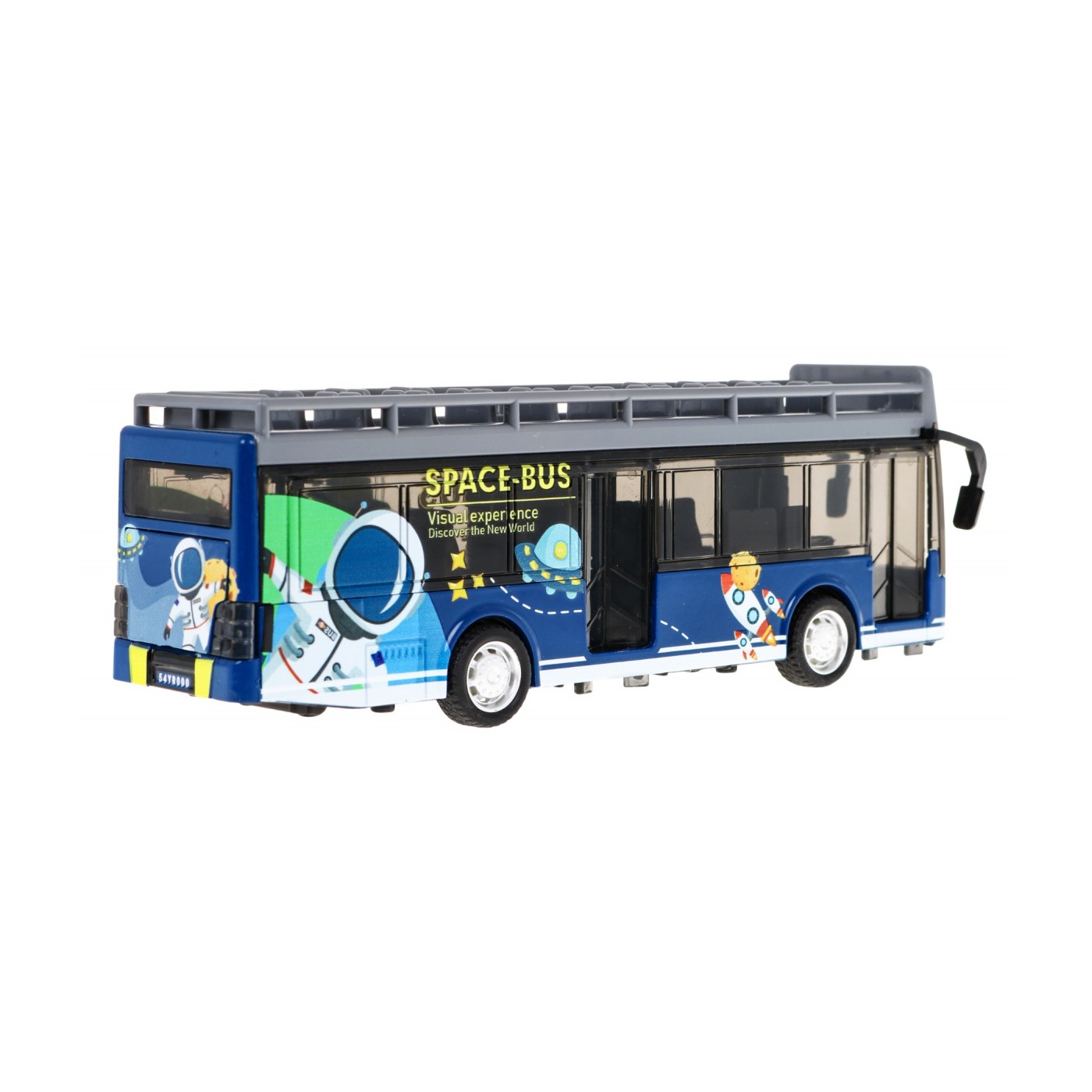 Kovový model autobusu