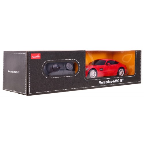 Autíčko R/C Mercedes AMG GT červená 1:24 RASTAR