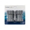 Sada 2 konektorů zahradního vozu BESTWAY 3,2/3,8 cm