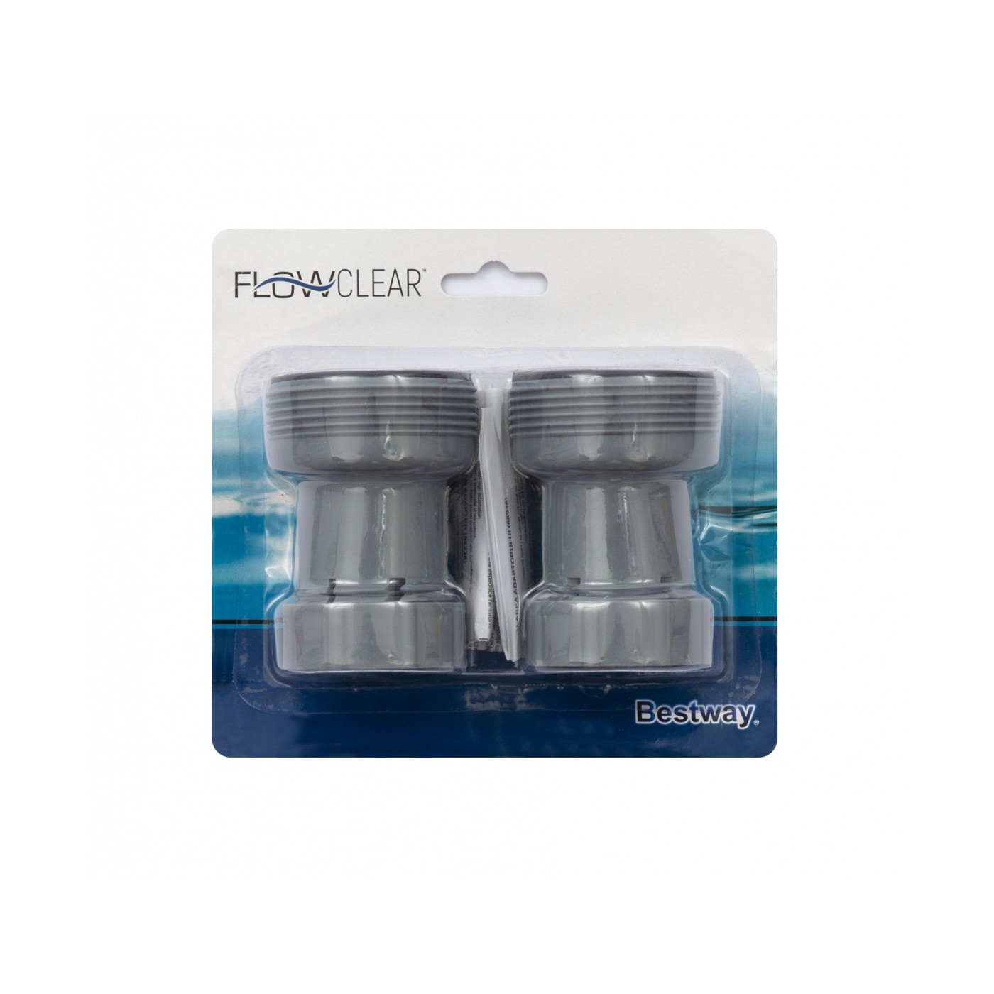 Sada 2 konektorů zahradního vozu BESTWAY 3,2/3,8 cm