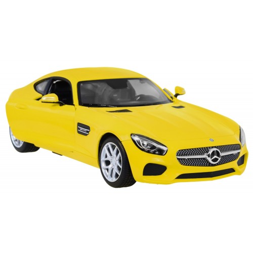 Autíčko R C Mercedes AMG GT žlutý 1 14 RASTAR