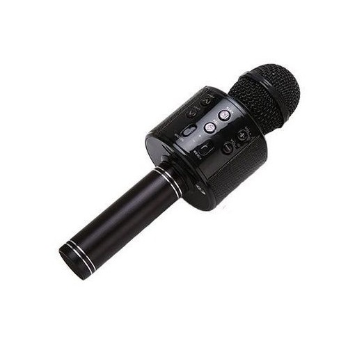 Mikrofon reproduktoru karaoke černý