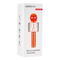 Karaoke mikrofon s reproduktory Rose Gold