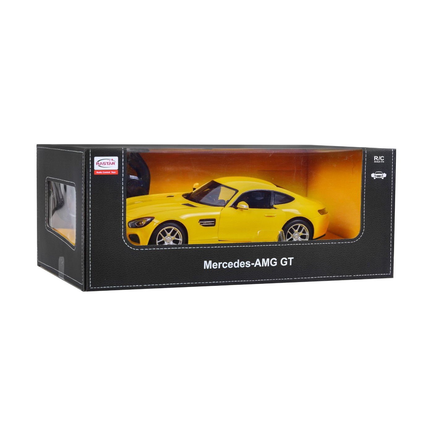 Autíčko R C Mercedes AMG GT žlutý 1 14 RASTAR