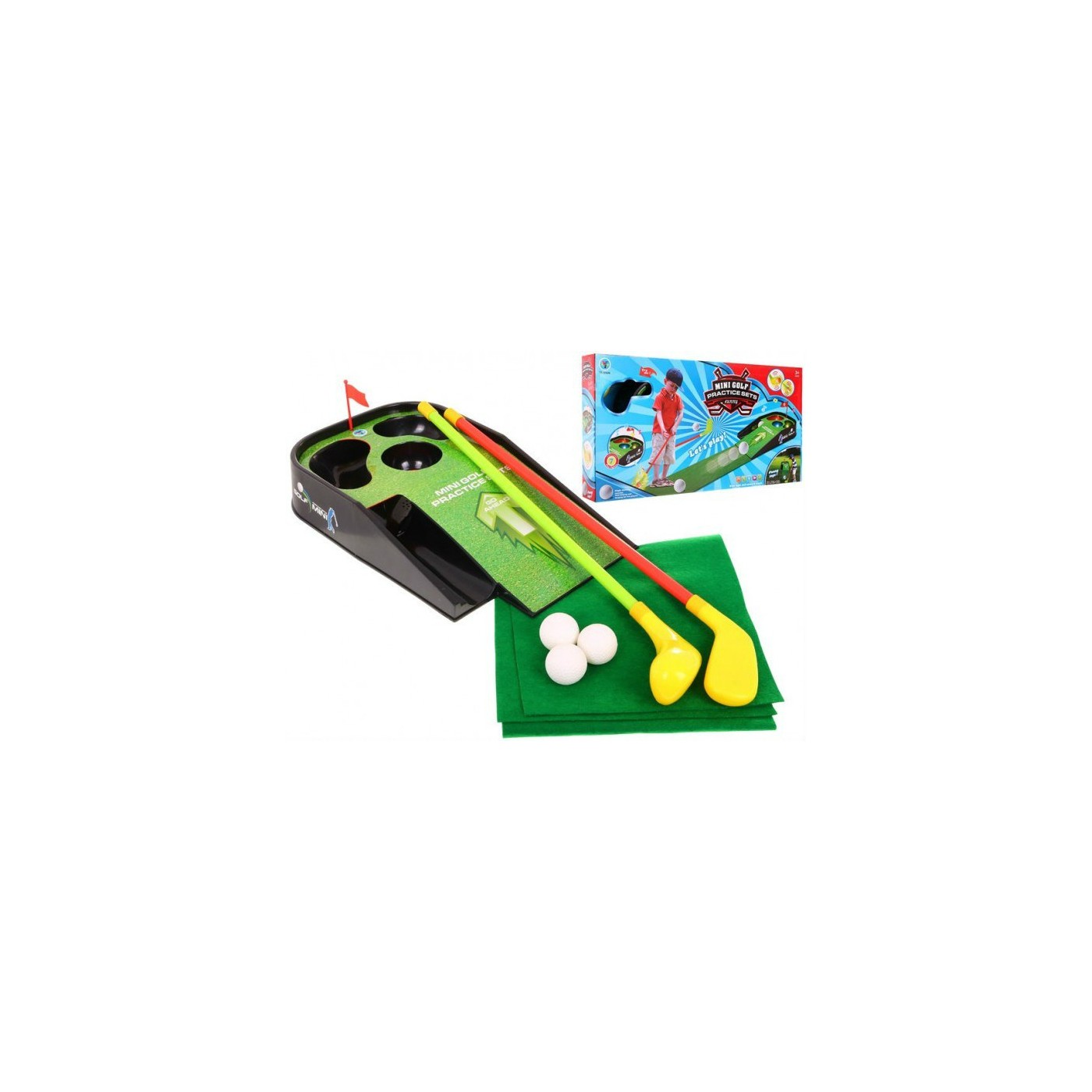 Sada světelných efektů pro mini golf