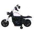 Sekáček motorů V-Max dětská baterie bílá melodie houkačka lehká pomocná kolečka