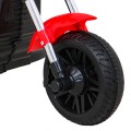 Motor Chopper V-Max dětská baterie červená melodie houkačka lehká pomocná kola