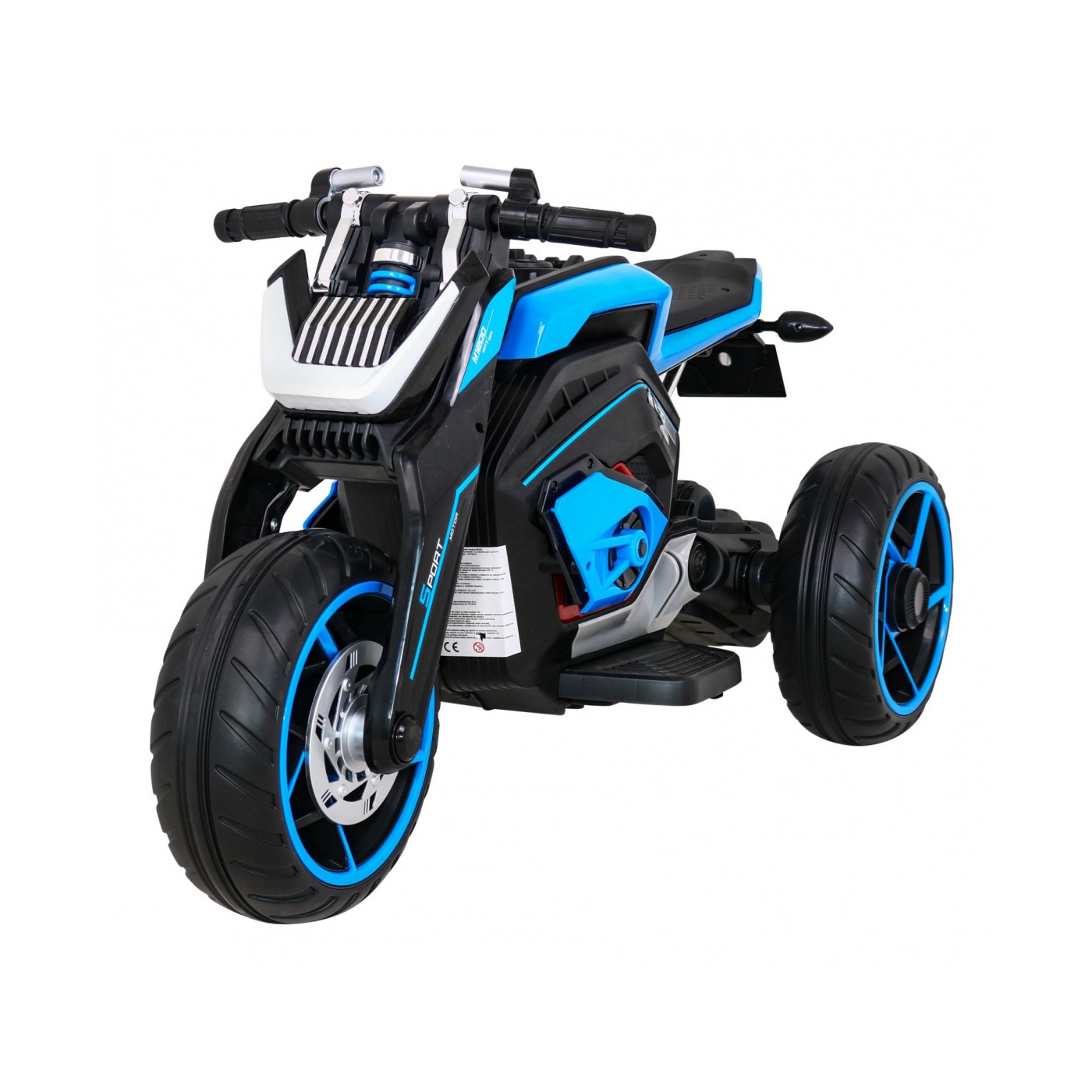Motor Future Dětská baterie Powečervená Blue Audio Panel Pomalý start EVA KOLA