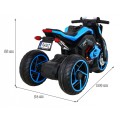 Motor Future Dětská baterie Powečervená Blue Audio Panel Pomalý start EVA KOLA