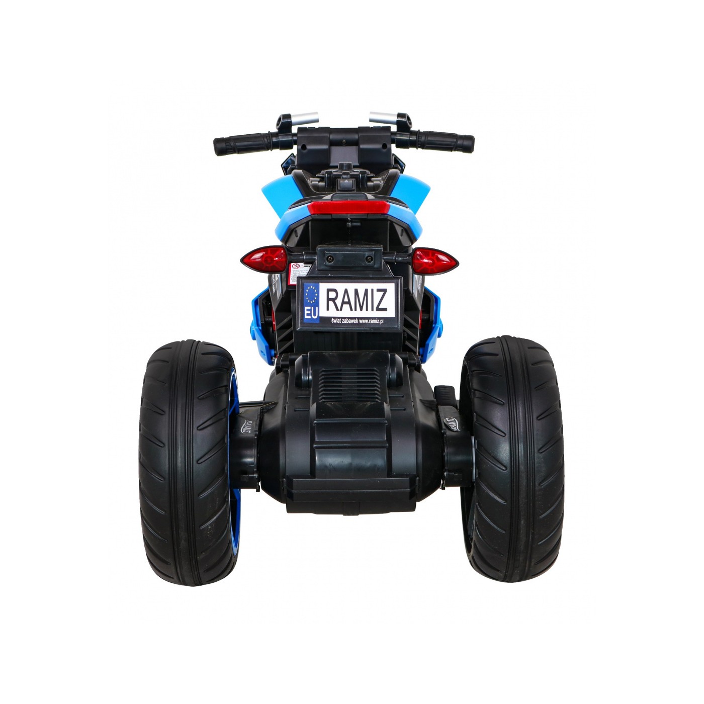 Motor Future Dětská baterie Powečervená Blue Audio Panel Pomalý start EVA KOLA