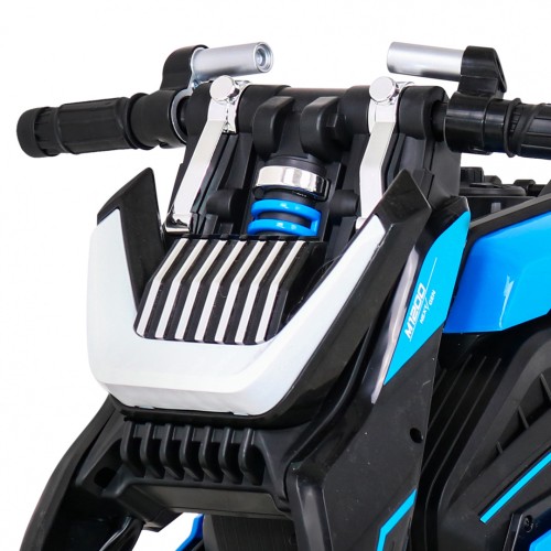 Motor Future Dětská baterie Powečervená Blue Audio Panel Pomalý start EVA KOLA