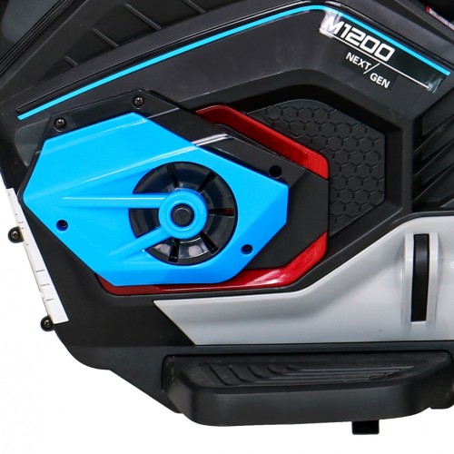 Motor Future Dětská baterie Powečervená Blue Audio Panel Pomalý start EVA KOLA