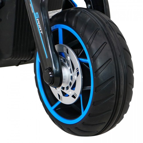 Motor Future Dětská baterie Powečervená Blue Audio Panel Pomalý start EVA KOLA