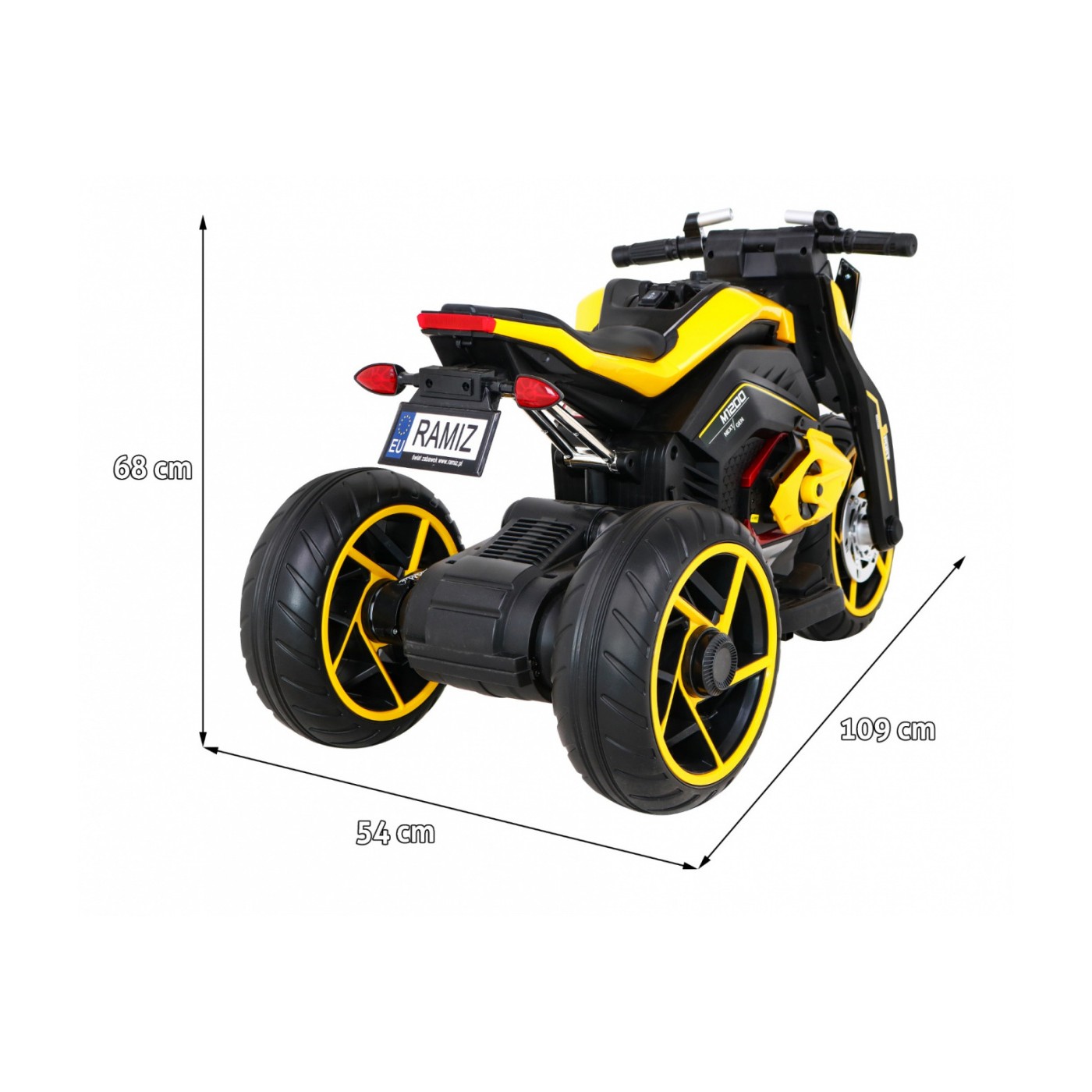 Motor Future Motor žlutý