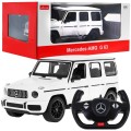 Mercedes-AMG G63 bílý RASTAR model 1:14 Dálkové ovládání auta + 2,4 GHz dálkové ovládání