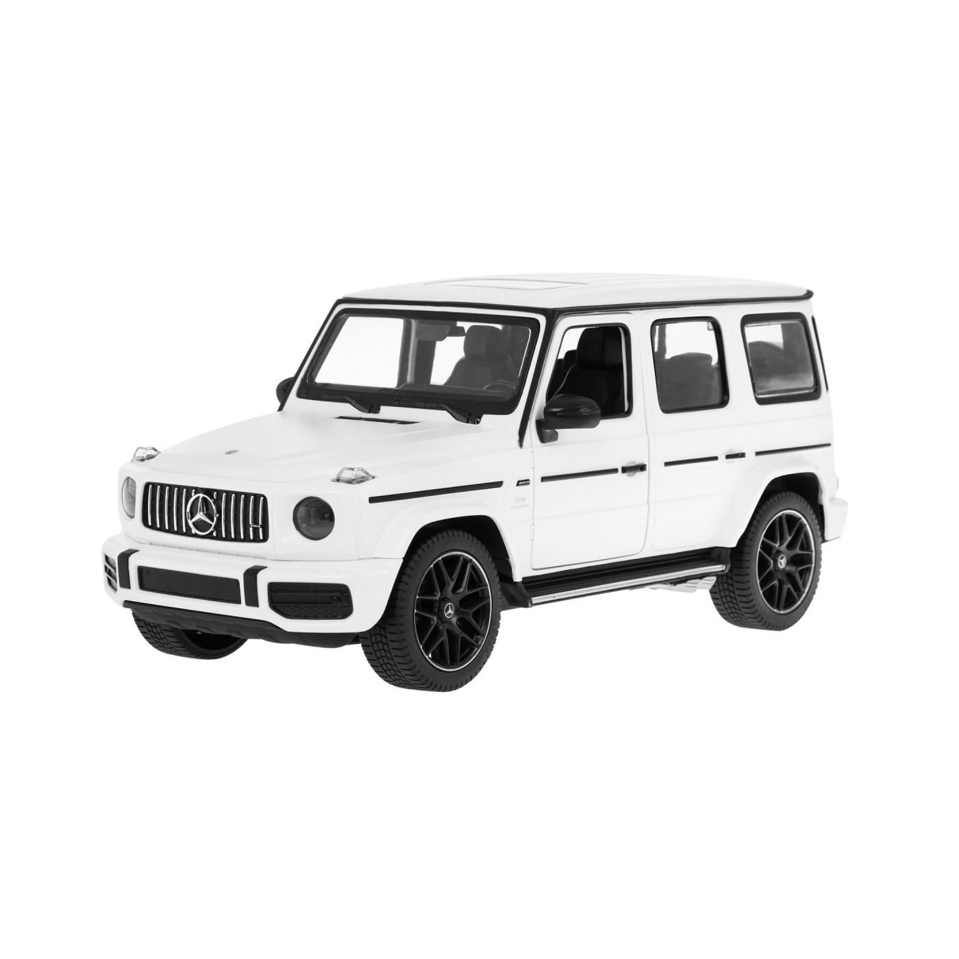 Mercedes-AMG G63 bílý RASTAR model 1:14 Dálkové ovládání auta + 2,4 GHz dálkové ovládání