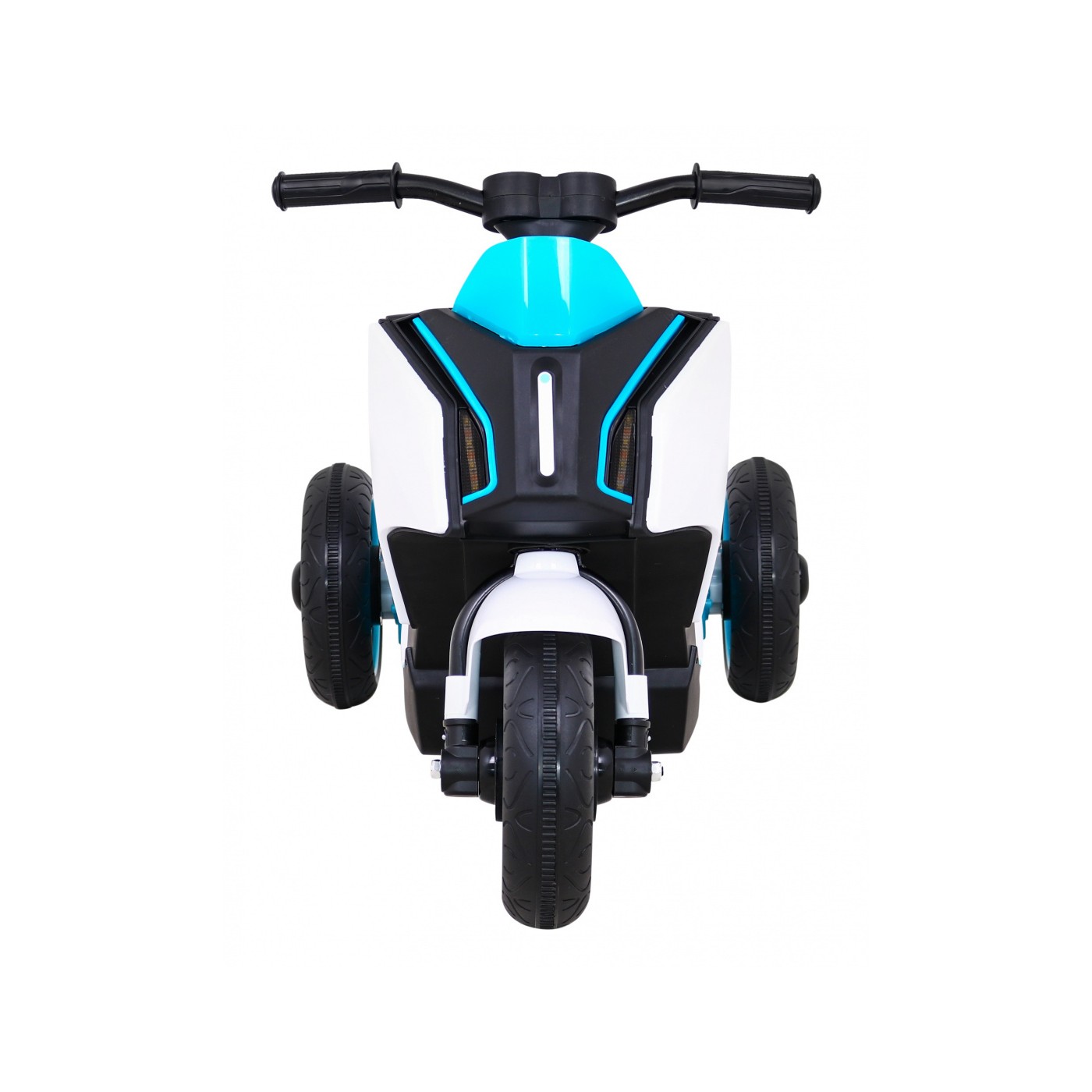 POKROČILÝ motocykl bílý