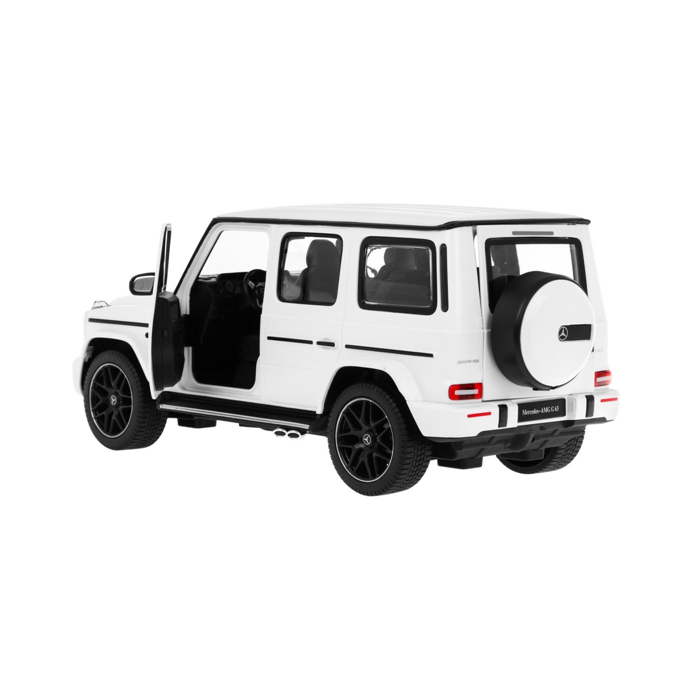 Mercedes-AMG G63 bílý RASTAR model 1:14 Dálkové ovládání auta + 2,4 GHz dálkové ovládání