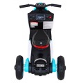 POKROČILÝ motocykl bílý