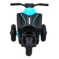 POKROČILÝ motocykl černý