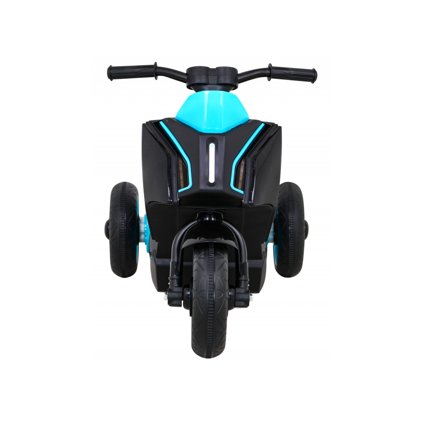 POKROČILÝ motocykl černý