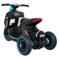 POKROČILÝ motocykl černý