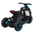 POKROČILÝ motocykl černý
