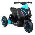 POKROČILÝ motocykl černý