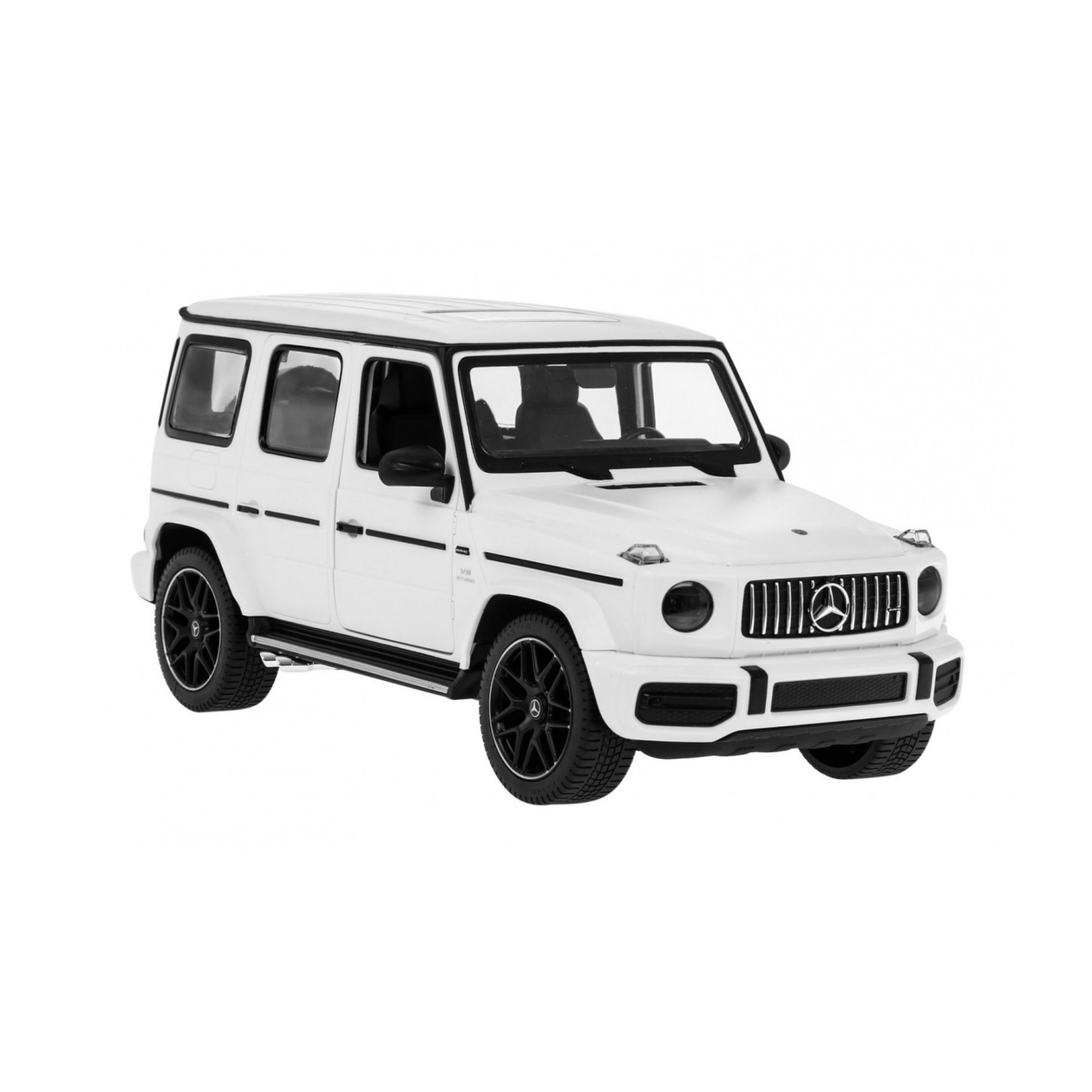 Mercedes-AMG G63 bílý RASTAR model 1:14 Dálkové ovládání auta + 2,4 GHz dálkové ovládání