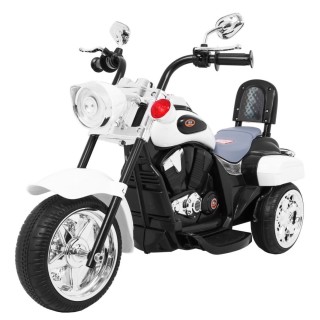 Chopper NightBike Motocykl Bílá