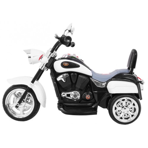 Chopper NightBike Motocykl Bílá