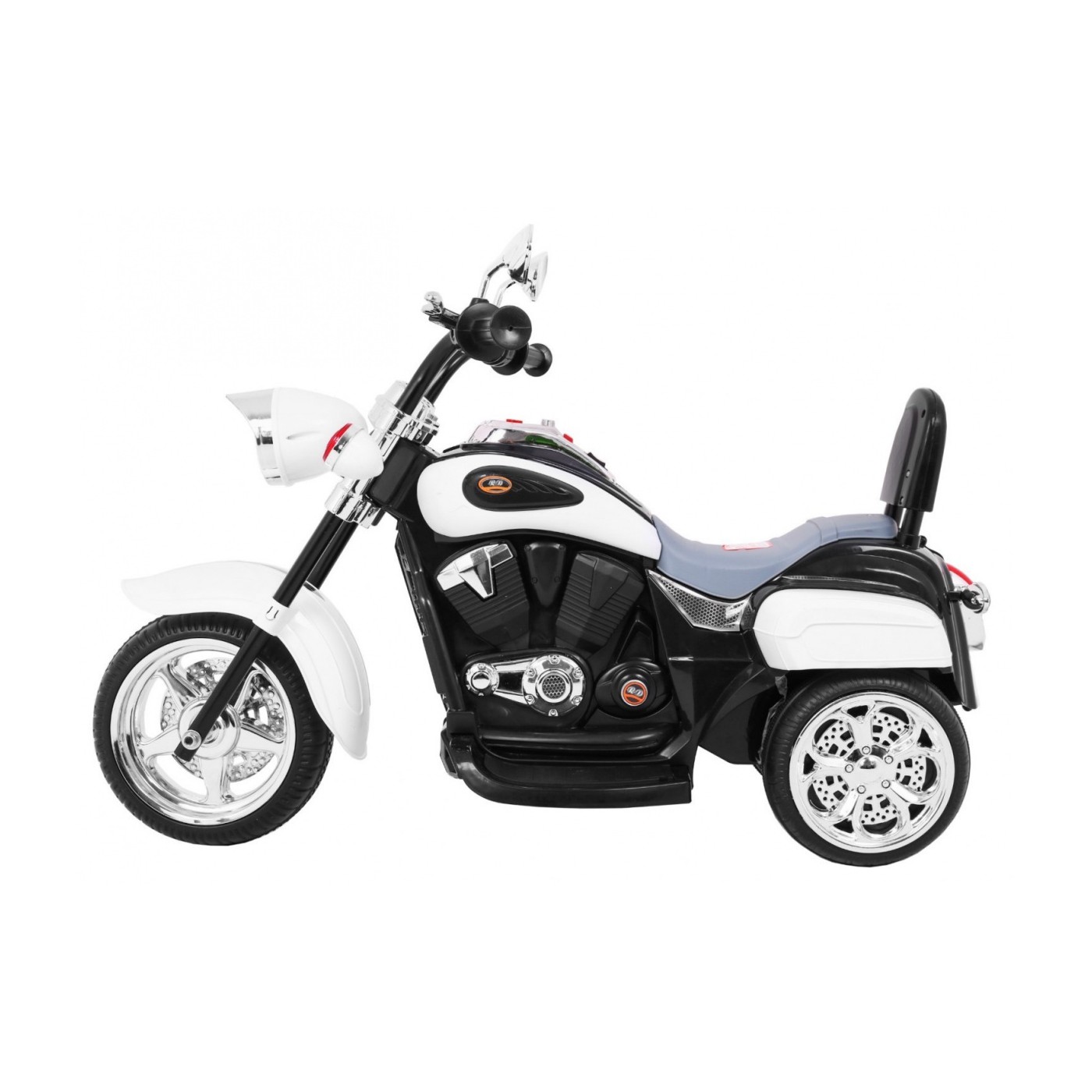 Chopper NightBike Motocykl Bílá