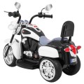 Chopper NightBike Motocykl Bílá