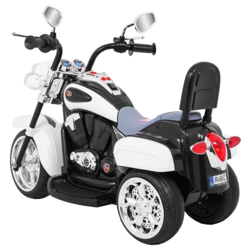 Chopper NightBike Motocykl Bílá