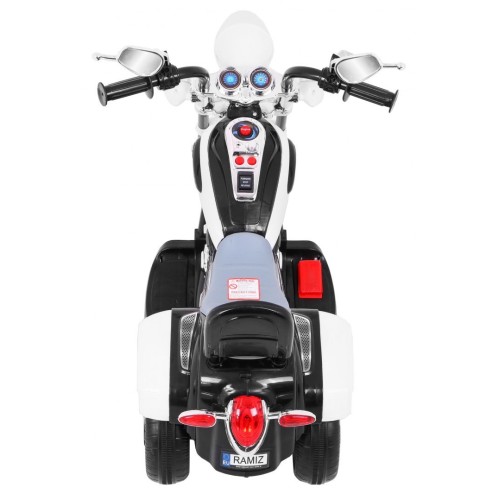 Chopper NightBike Motocykl Bílá