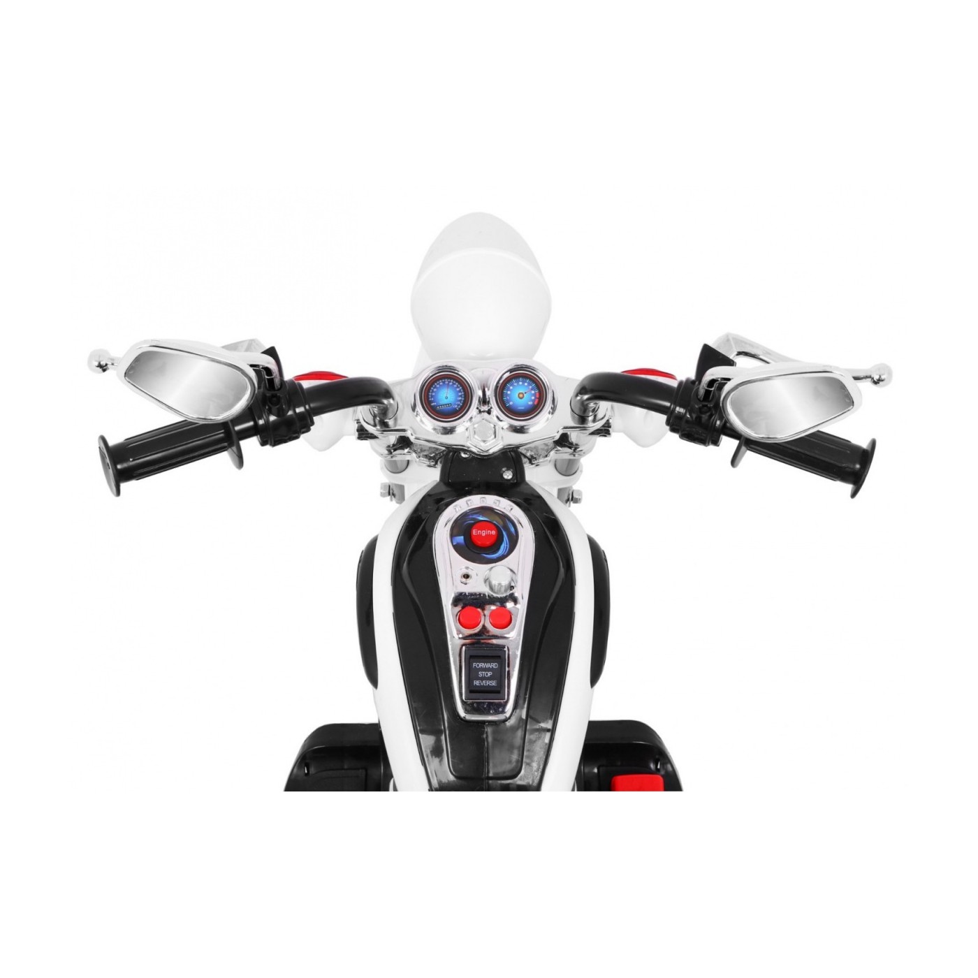 Chopper NightBike Motocykl Bílá
