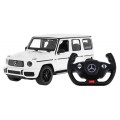 Mercedes-AMG G63 bílý RASTAR model 1:14 Dálkové ovládání auta + 2,4 GHz dálkové ovládání