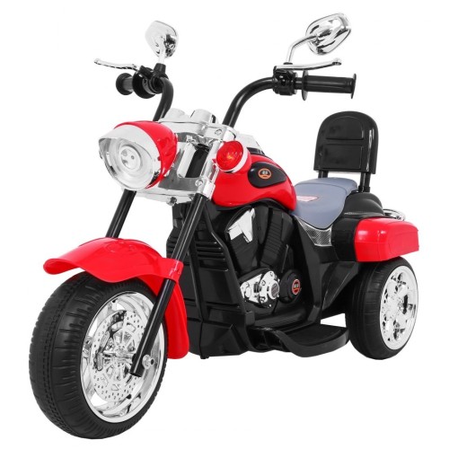 Noční kolo Chopper červené