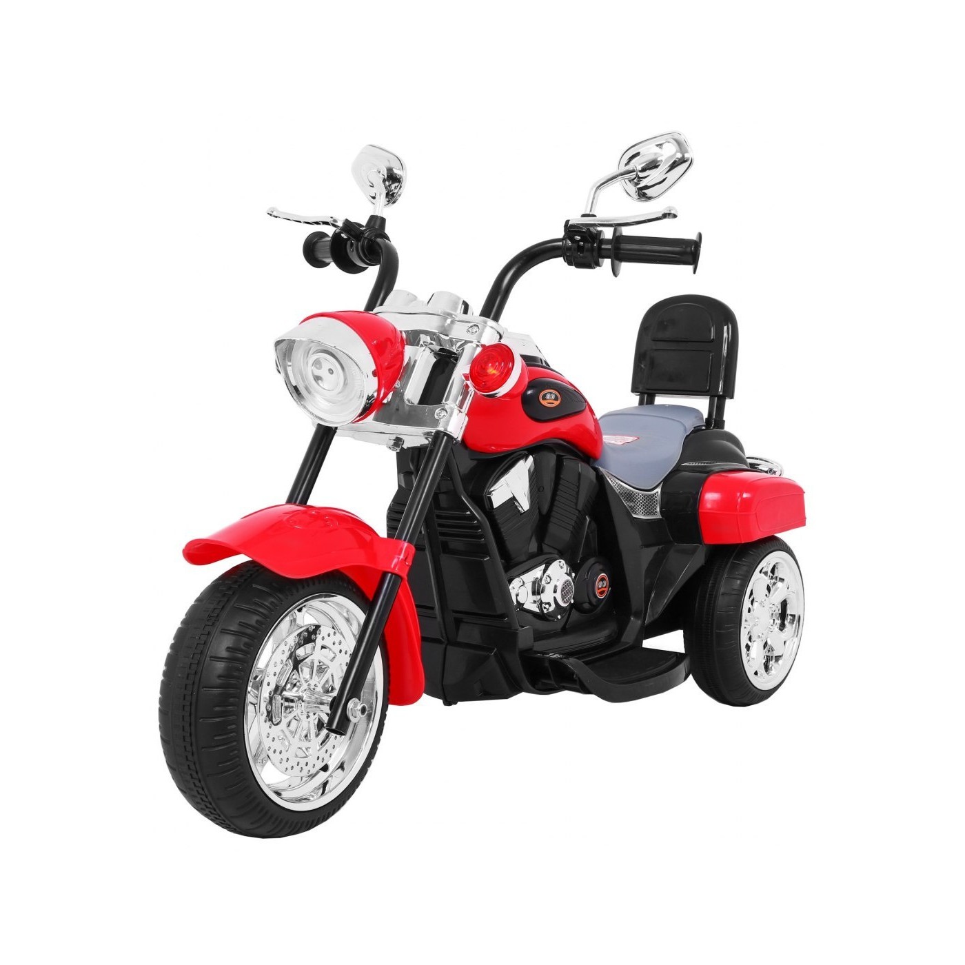 Noční kolo Chopper červené