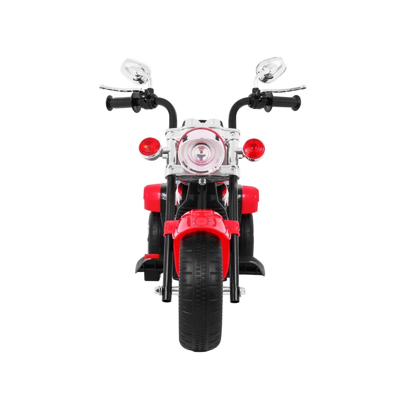 Noční kolo Chopper červené