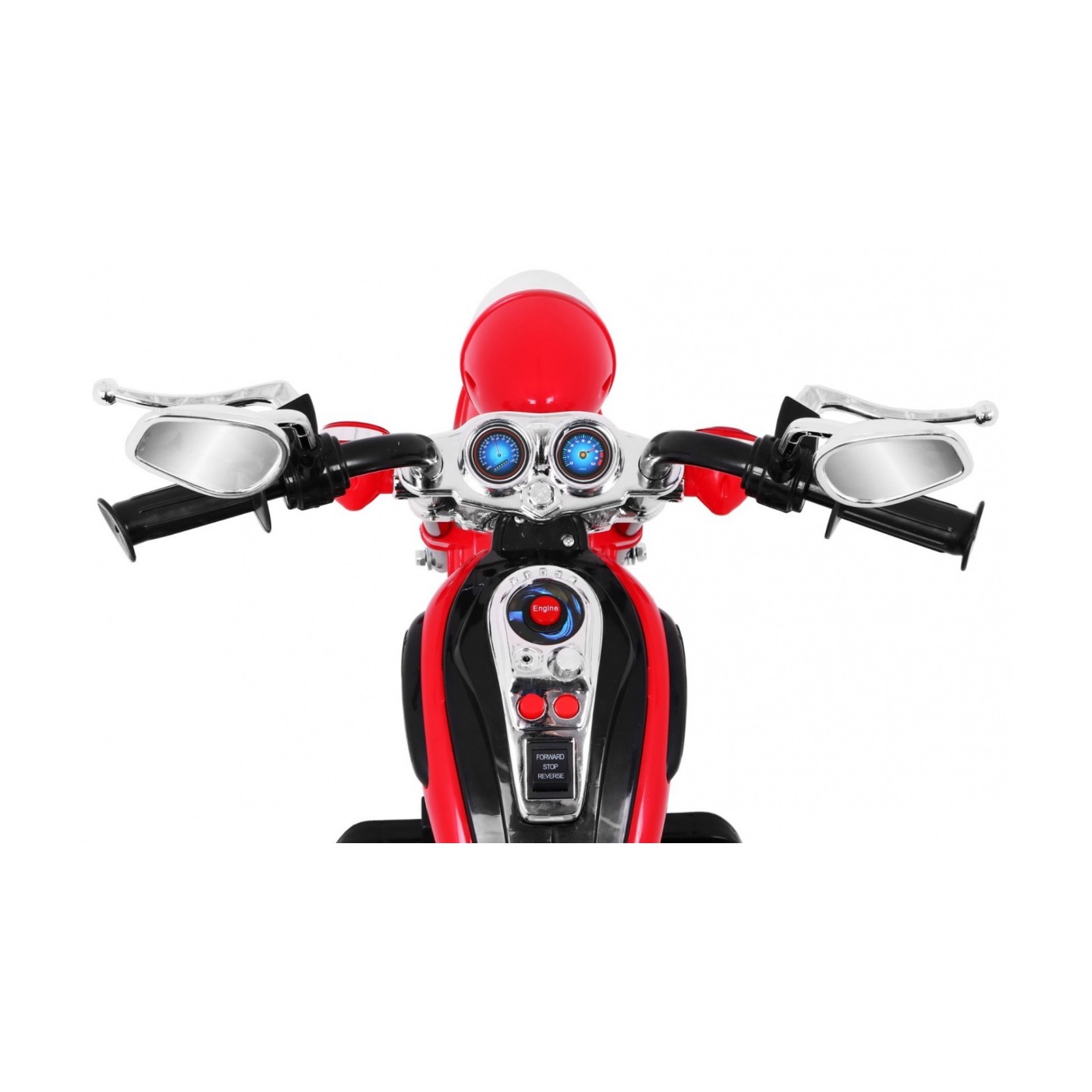 Noční kolo Chopper červené