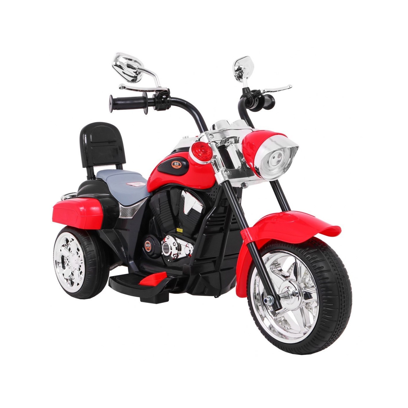 Noční kolo Chopper červené