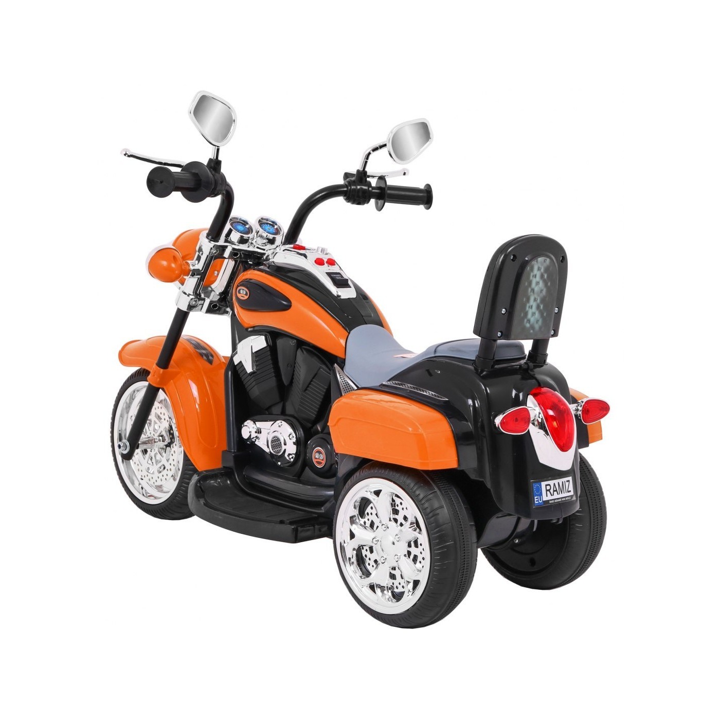 Noční kolo Chopper oranžové